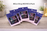 BELLI Drop REVIVE Sugar Free Energy plus Focus Gut Tea 6 Pack
